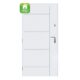 Pantor Drzwi Zewnętrzne Rodan Białe 80 cm Lewe