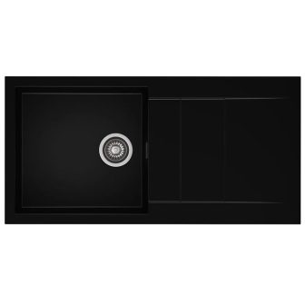 Recenzja zlewozmywaka Axis Cascada 1‑kom. 100×50 cm (czarny) — test i opinie