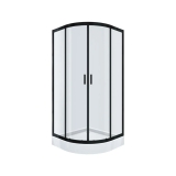 Recenzja Kabiny Prysznicowej Cersanit Brasco 80 Czarna z Brodzikiem: Opinia i Ocena