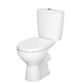 Cersanit Kompakt WC Arteco Clean On — odpływ poziomy, deska wolnoopadająca