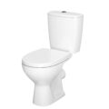 Cersanit Kompakt WC Arteco Clean On — odpływ poziomy, deska wolnoopadająca