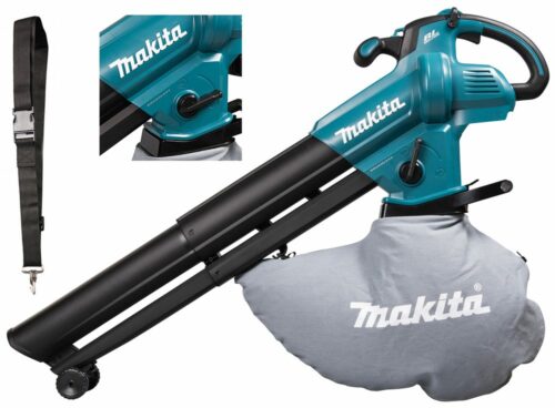 MAKITA DUB187Z BODY – Akumulatorowa Dmucharka do Liści z Rozdrabniaczem | 64 m/s, 18V LXTDmucharka-Odkurzacz MAKITA DUB187Z BODY 18V LXT z Rozdrabniaczem | 64 m/s, 366 m³/h Profesjonalne narzędzie ogrodowe z funkcją rozdrabniania liści, trybem dmuchania (252 m³/h) i odkurzania (366 m³/h). Kompatybilne z akumulatorami LXT 18V. Lekka konstrukcja, technologia XPT, worek 25 l. BODY (bez akumulatora).”