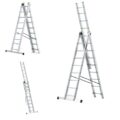 Wielofunkcyjna Drabina Aluminiowa Drabest PRO 3×9