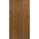Solidne drzwi zewnętrzne Hirus 44 dB RC2 orzech – Wymiary 90L