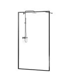 Recenzja kabiny prysznicowej Durasan Black Matt walk-in 100×200