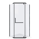 Recenzja kabiny prysznicowej Durasan Diamond Black 80 czarna