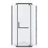 Recenzja kabiny prysznicowej Durasan Black Matt walk-in 90×200