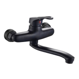 EVG Bateria umywalkowa ścienna Piemont czarna — recenzja i opinia