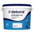 Farba Dekoral Alpejska Biel, 10 litów