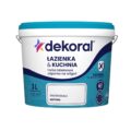 Farba Dekoral Maleinak Plus, biała, 3 l