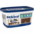 Farba elewacyjna brązowa Dekoral Polinit do fasad 1 l