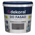 Farba elewacyjna Dekoral Polinit do fasad, grafitowa, 1 l