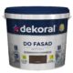Farba elewacyjna brązowa Dekoral Polinit do fasad 5 l