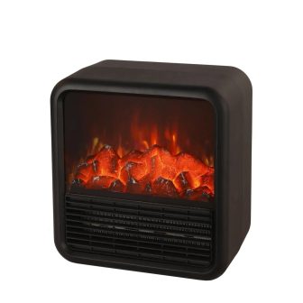 Ferretti Nagrzewnica elektryczna PTC z efektem kominka czarna 1500W