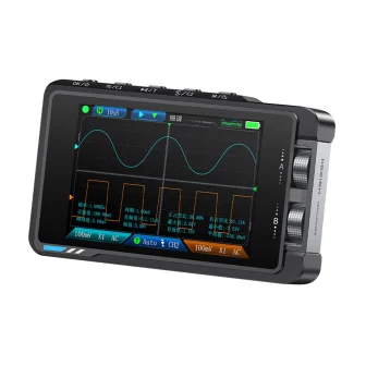Recenzja FNIRSI DS215H 2 w 1 — przenośny oscyloskop 50 MHz, 250MSa/s, 2 kanały z generatorem sygnału