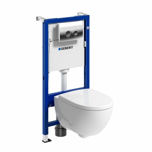 GEBERIT ZESTAW PODTYNKOWY OVAL LIGHT DELTA 25