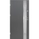 PORDO Drzwi Zewnętrzne Perses Antracyt 90 cm Lewe