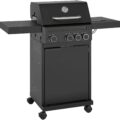 Grill gazowy ogrodowy 3+1-palnikowy, moc 10,5 kW – grill z dodatkowym palnikiem bocznym