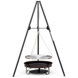 Landmann OKLAHOMA śr. 71 cm — test i recenzja grilla węglowego wahadłowego