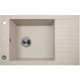 Recenzja Laveo PIONIER 78 x 50 cm — beżowy zlewozmywak 1‑kom. z ociekaczem