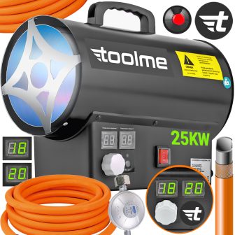 Recenzja Nagrzewnicy 25kW z Dmuchawą i Termostatem LCD TM182