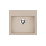 Recenzja Pyramis Zlewozmywak Poros 1-kom. beż 56×51 cm — opinia i test