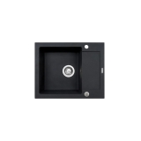 Recenzja zlewozmywaka Pyramis Poros 1-komorowy czarny 62×50 cm — czy warto?