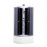 Recenzja kabiny prysznicowej z hydromasażem Iga Plus 90: Praktyczna półokrągła oaza relaksu