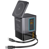 Recenzja Blitzwolf BW-i116 Max — GaN 105W, stacja 6‑w‑1 z wbudowanymi teleskopowymi kablami Type‑C