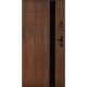 Drzwi zewnętrzne stalowe Alicante orzech 90L – Eleganckie Pantor