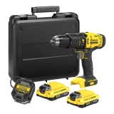 Recenzja Stanley FatMax SFMCD711D2K 18V (2×2,0 Ah) — test wiertarko-wkrętarki udarowej