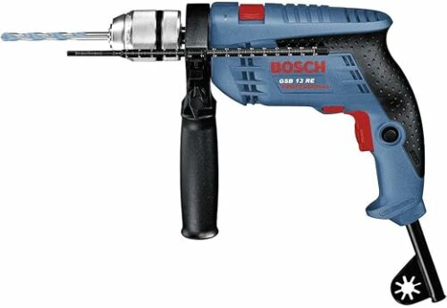 Wiertarka Udarowa Bosch Easyimpact 600 W, Zielona/Czarna, 600W