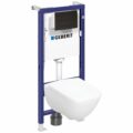 Geberit SQUARE 50 Zestaw Czarny Mat