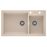 Zlewozmywak A-Point 14 2-kom. caffe latte 86×50 cm — recenzja, test i opinie