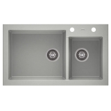 Recenzja zlewozmywaka A-Point 14 2-kom. szary 86×50 cm — czy warto kupić?