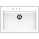 Recenzja zlewozmywaka A-Point 6 1-kom. Pure White 73×50 cm — test i opinie