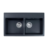 Recenzja: Zlewozmywak Dylan 2-komorowy grafitowy 76×44 cm — test i opinia, czy warto?