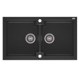 Recenzja zlewozmywaka Honest 16 2-kom. 86×50 cm — czarny, czy warto kupić?