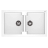 Zlewozmywak Honest 16 (2-komorowy, pure white, 86×50 cm) — recenzja i test