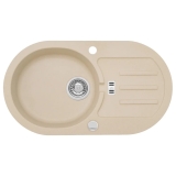 Recenzja Zlewozmywaka Malibu 3 1-kom. beż 77×43 cm — test, zalety i opinie