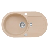 Zlewozmywak Malibu 3 1-kom. caffe latte 77×43 cm — recenzja i opinie