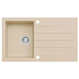 Zlewozmywak Mojito 1-kom. z ociekaczem 86×50 cm — recenzja i opinie beżowego modelu