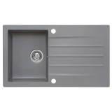 Recenzja Zlewozmywaka Mojito 1-kom. z ociekaczem (szary, 86×50 cm) — czy warto?