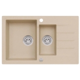 Zlewozmywak Mojito 120 1,5-kom. beż 79×50 cm — recenzja i test