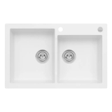 Recenzja zlewozmywaka Mojito 14 2-kom. Pure White 79×50 cm — test i opinie