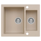 Zlewozmywak Mojito 1,5-kom. 60×50 cm (kawa z mlekiem) — test i opinia