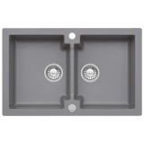 Zlewozmywak Mojito 16 2-kom. 79×50 cm (Moonlight Grey) – test i opinia