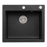 Recenzja zlewozmywaka Mojito 6 1-kom. czarny 57×50 cm — test i opinie