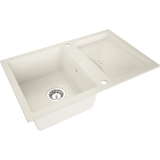 Test i opinia: Zlewozmywak Slide 4 1-kom. Pure White 79×50 cm — czy warto?