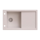 Recenzja zlewozmywaka Tramontana 1-kom. Caffe Latte 86×50 cm — test i opinia